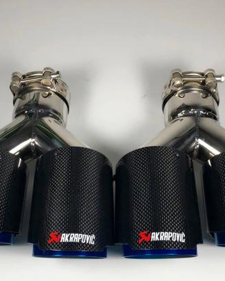 Scarichi terminali akrapovic BMW Abarth audi 