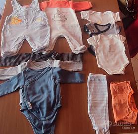 Lotto neonato 0/2 mesi tg.50/54 cm € 4