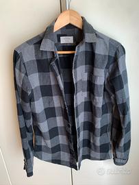 camicia a quadri nera Jack & jones