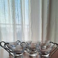 set 6 bicchieri vintage punch Cagliano