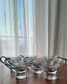 set 6 bicchieri vintage punch Cagliano