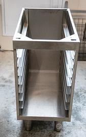 Mobile portateglie Gastronorm  inox – 40x70x84