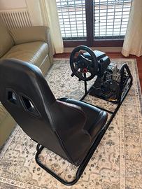 Sinulatore guida Logithech con pedaliera e cambio