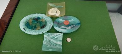 ETEREI 4 posacenere/svuota-tasche  vero MURANO