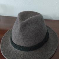 cappello uomo feltro grigio 