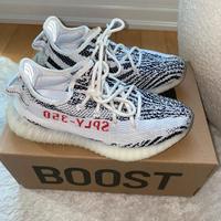 Yeezy boost 350 v2 core zebra scarpe da ginnastica