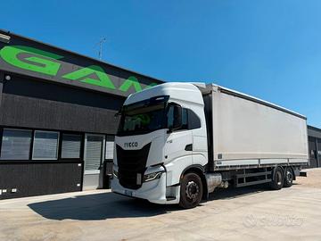 Iveco S-Way 260SY48 cassone fisso 9.60m centina/te