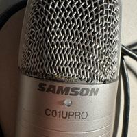Microfono a condensatore samson C01U pro