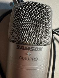 Microfono a condensatore samson C01U pro