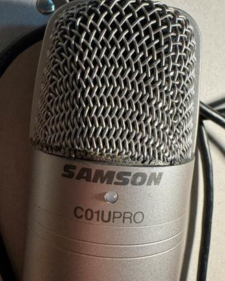 Microfono a condensatore samson C01U pro