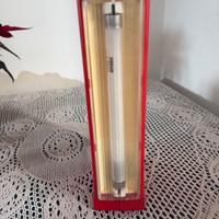 Lampada ricaricabile vintage Beghelli funzionante