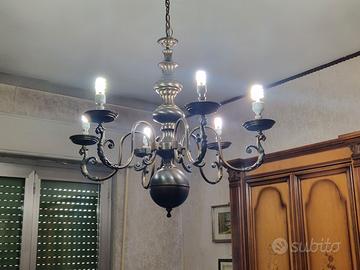 lampadari in ottone