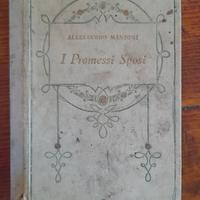Libro vintage. Manzoni, I promessi sposi