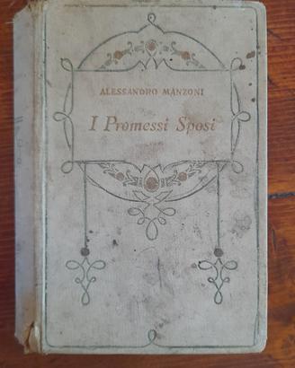 Libro vintage. Manzoni, I promessi sposi