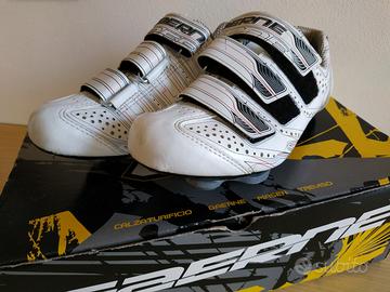 Scarpe ciclismo strada GAERNE AKTION Bianche EU38