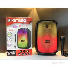 cassa bluetooth karaoke 