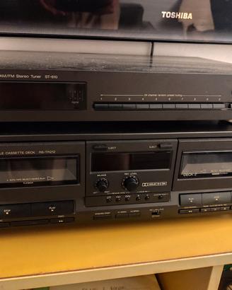 Set Hi-Fi Technics: Sintonizzatore Radio ST-610 + 