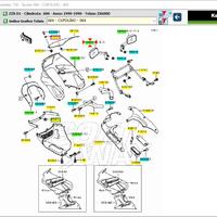 Specchio Sx Kawasaki ZZR600 560011394H8