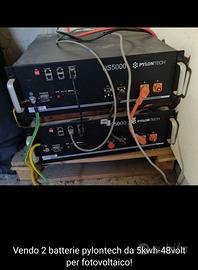 BATTERE PER IMPIANTO FOTOVOLTAICO