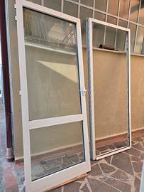 portafinestra in alluminio