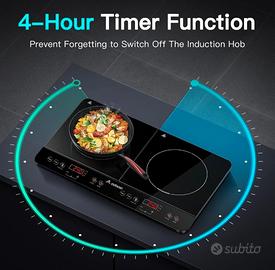 Piastra Induzione 2 fuochi