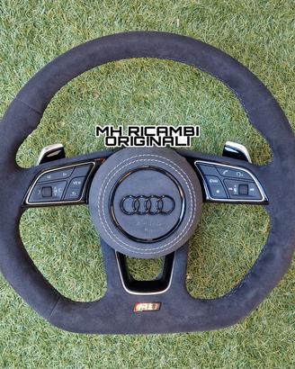 Volante Originale Audi RS Full Alcantara Completo