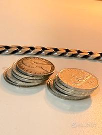 10 pz 500 lire argento caravelle