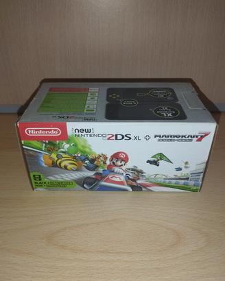 New Nintendo 2DS XL lime + Mario Kart 7 digitale
