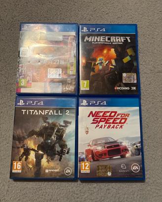 4 Giochi PS4