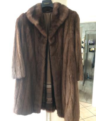 Pelliccia vintage in visone