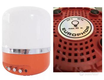 Adesivo lampada radio europhon rampoldi