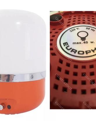 Adesivo lampada radio europhon rampoldi