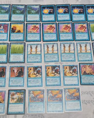 Magic the Gathering vecchie edizioni Lotto9 Blu