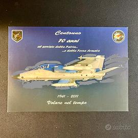 Litografia 101° Gruppo Volo AMX 70° anniversary