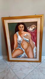 Luca Celano quadro "La Venere Moderna " 