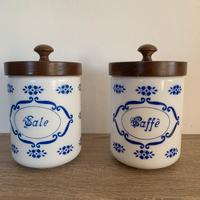 Barattolo sale e caffè