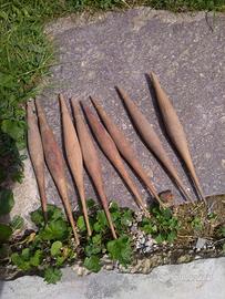 Antiquariato - fusi per arcolaio