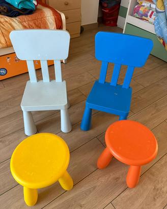 Sedioline e sgabelli ikea