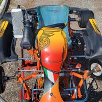 gokart rotax max 125 avviamento elettrico 