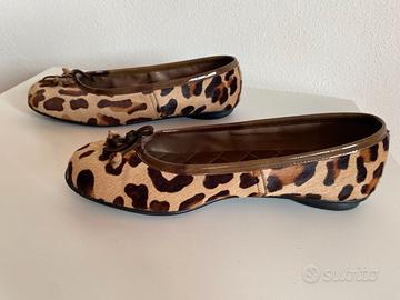 Ballerine leopardate in cavallino – Made in Italy