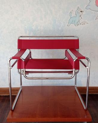 WASSILY 134 by ALIVAR NUOVA in cuoio rosso