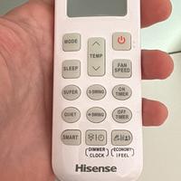 2 Telecomandi HiSense condizionatore