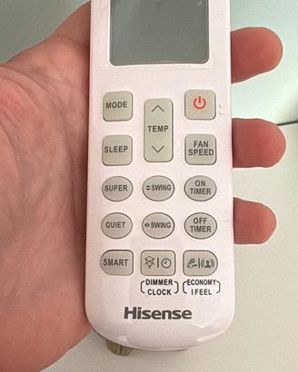 2 Telecomandi HiSense condizionatore