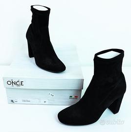 Scarpe donna 16 once 181 37 tacco 8 strech stivale