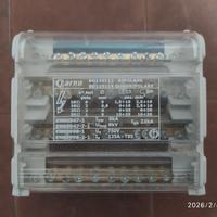 MORSETTIERA elettrica TETRAPOLARE 11 FORI 125 A