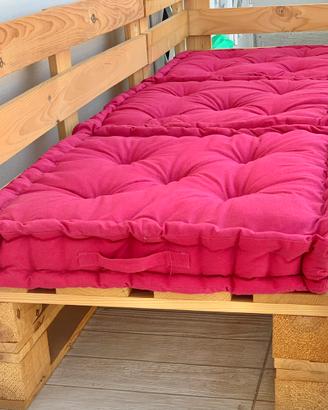 Cuscini mattonella fucsia