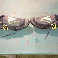 Scarpe da bici corsa Vittoria tg 42 pelle.