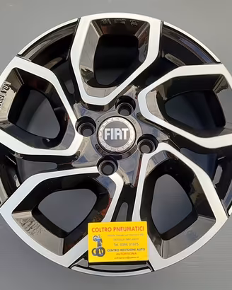 Cerchi In Lega NUOVI da 15 Per Fiat Renault Ecc