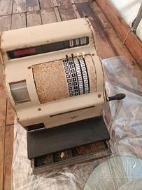 registratore di cassa vintage
