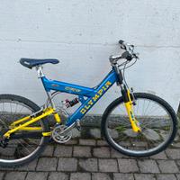 Bicicletta olimpia full sospension